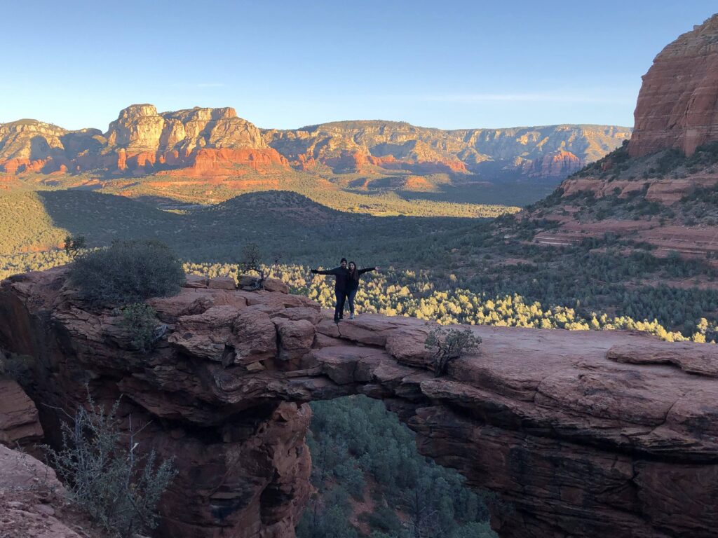 Hiking Devil's Bridge in Sedona